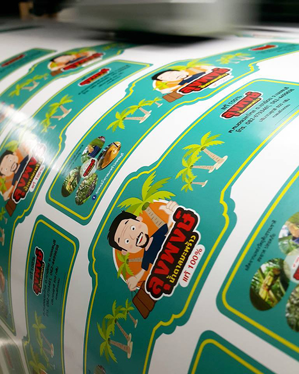 สติ๊กเกอร์ PVC B ขาวมัน สติ๊กเกอร์ PVC B ขาวมัน