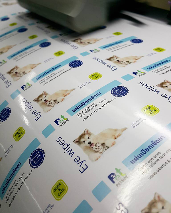 สติ๊กเกอร์ PVC B ขาวมัน สติ๊กเกอร์ PVC B ขาวมัน