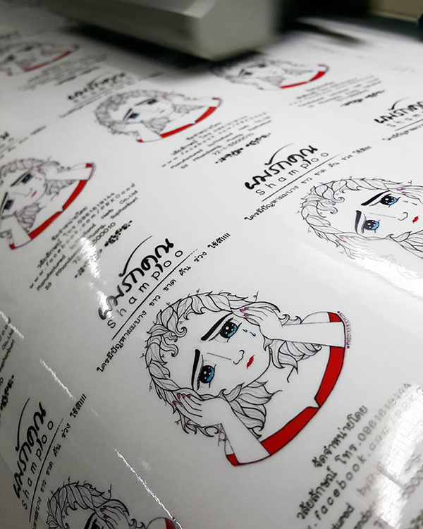 สติ๊กเกอร์ PVC B ใสมัน สติ๊กเกอร์ PVC B ใสมัน