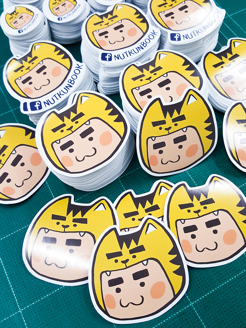 สติ๊กเกอร์แจก พร้อมไดคัท 100% สติ๊กเกอร์แจก พร้อมไดคัท 100%
